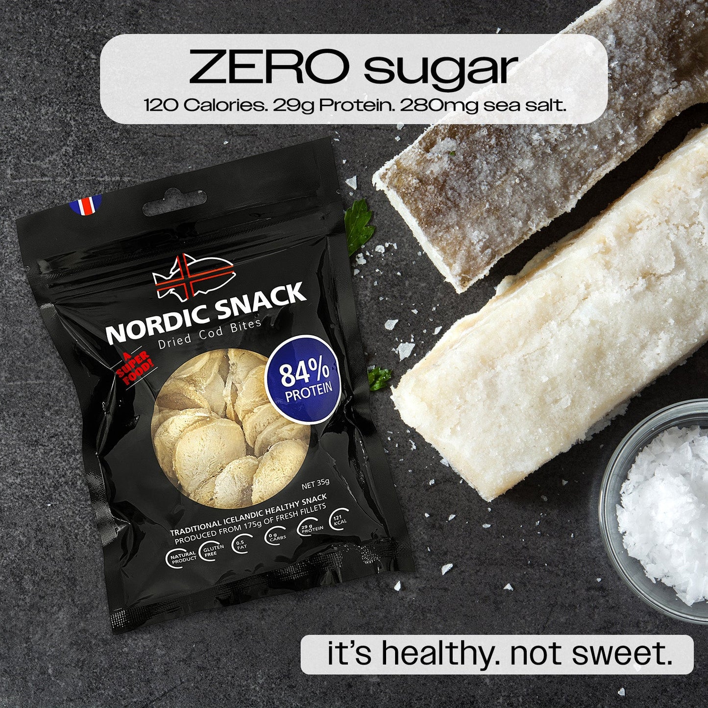 Dried Cod Bites, Hardfiskur Nordic Snack Bundle - Nordic Catch