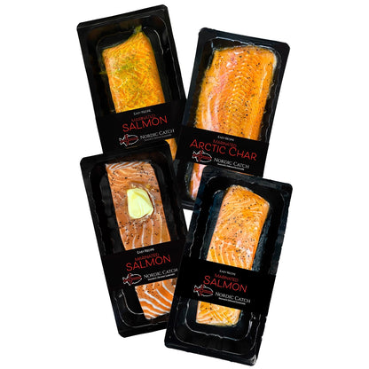 Easy OMEGA - Marinated Sushi Grade Fish Bundle - Nordic Catch