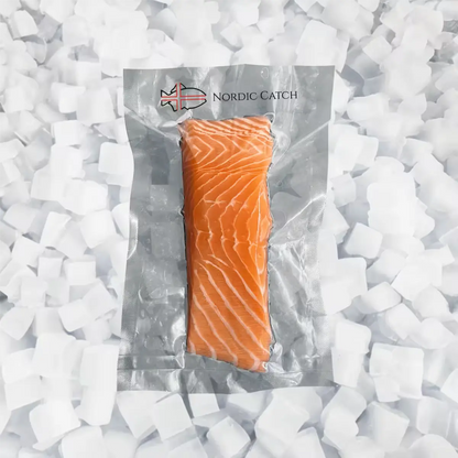 Icelandic Salmon Portion, Sushi Grade Skin - On (6oz portion) - Nordic Catch