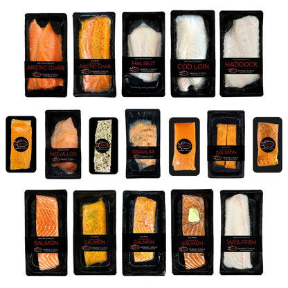 Iceland's Best Seafood - Never Frozen, Fresh Fish Bundle - Nordic Catch