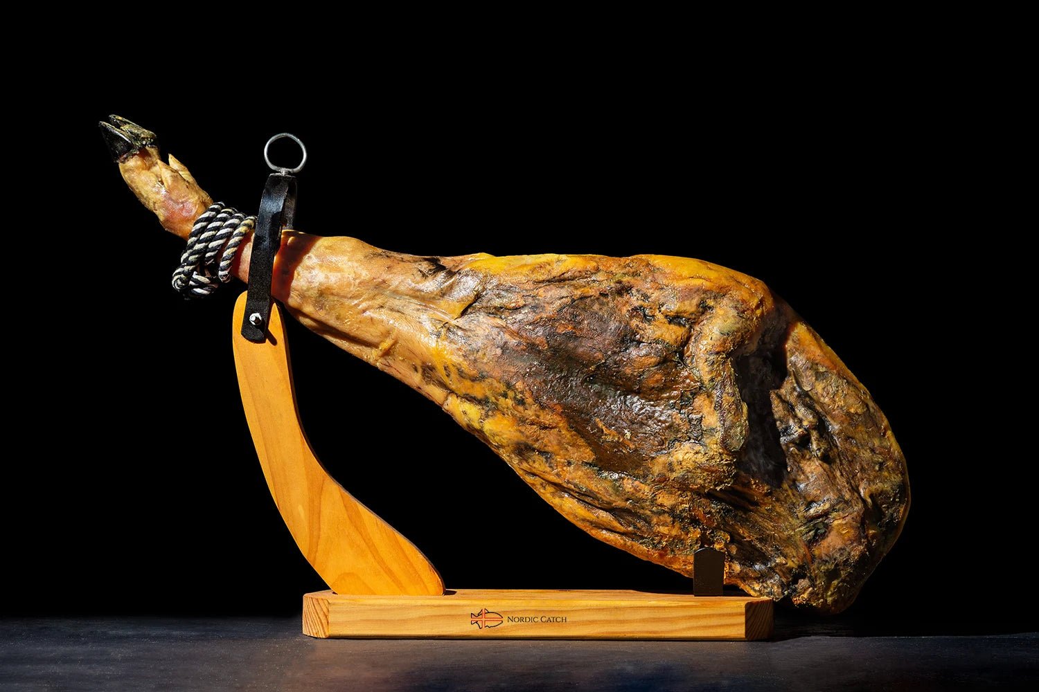 Montaraz Jamon Iberico on Stand