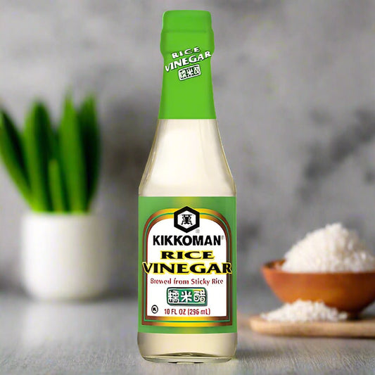 rice vinegar kikkoman bottle