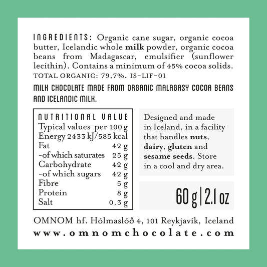 Milk of Madagascar 45% - Nordic Catch