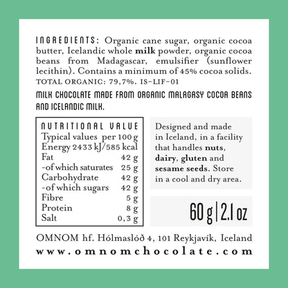 Milk of Madagascar 45% - Nordic Catch