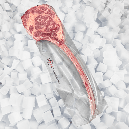 Natural Black Angus Prime Tomahawk Steak (2 LB avg) - Nordic Catch