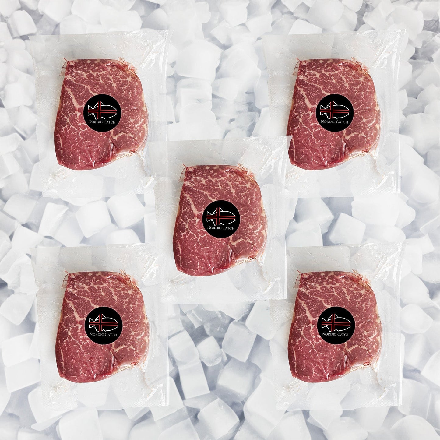 Natural Prime Filet Mignon Steak, Grass Fed (Bulk Case) - Nordic Catch