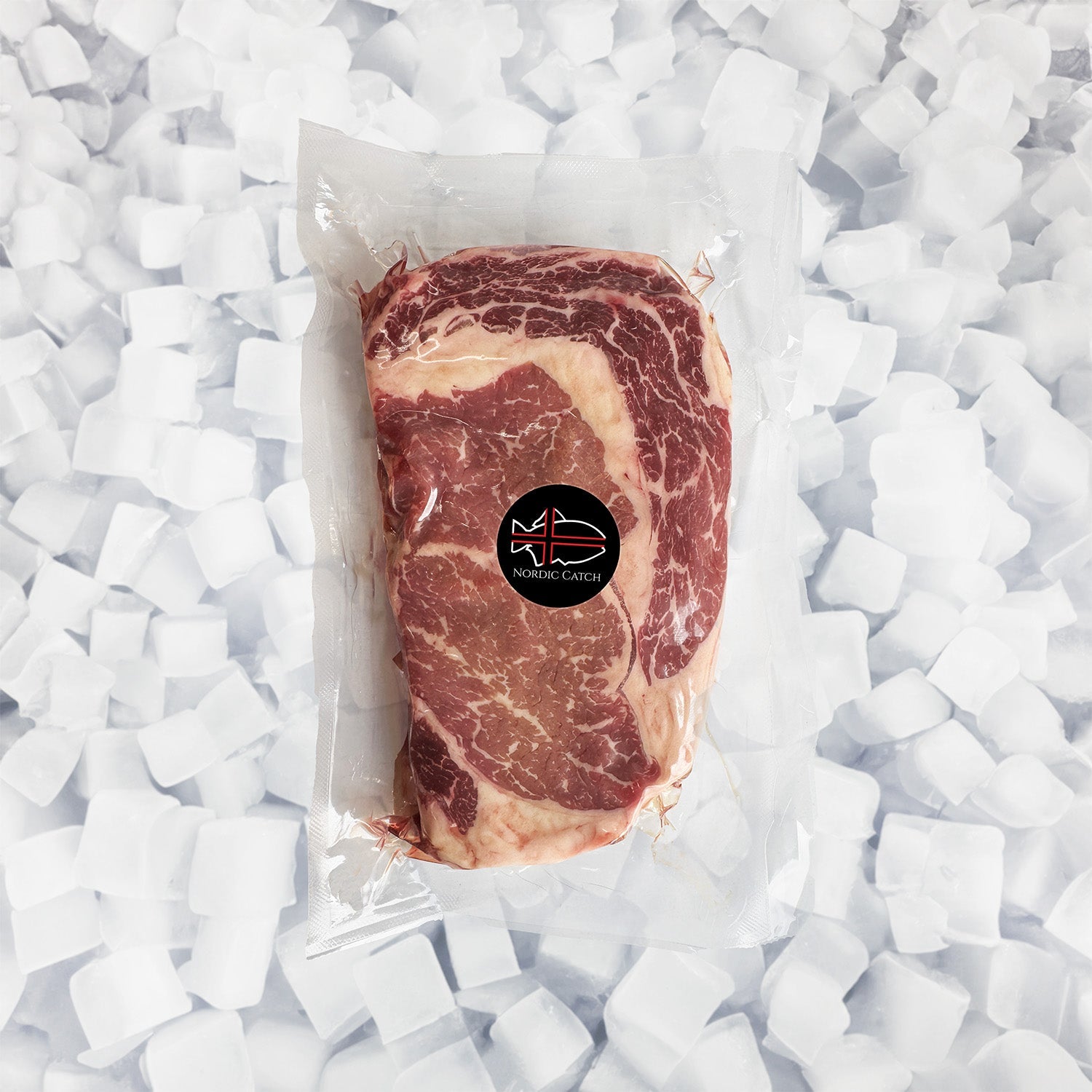 Natural Black Angus Prime Grass Fed Ribeye, Vacuum Pack (16oz) – Nordic ...