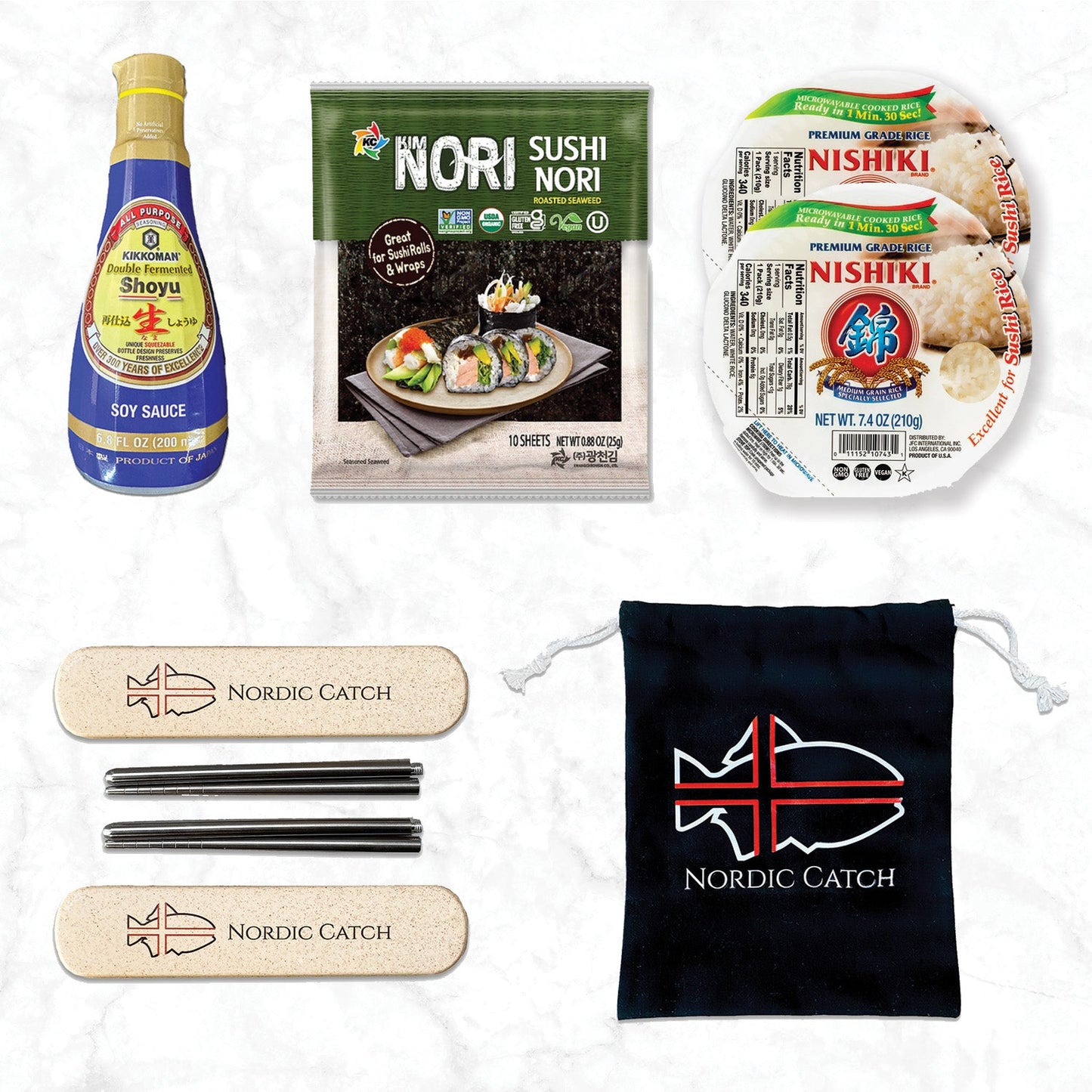 Nigiri Sushi Kit for 2 - Nordic Catch