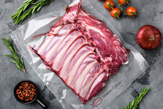 Niman Ranch® Domestic Lamb Rack, 100% Vegetarian Diet, Halal - Nordic Catch