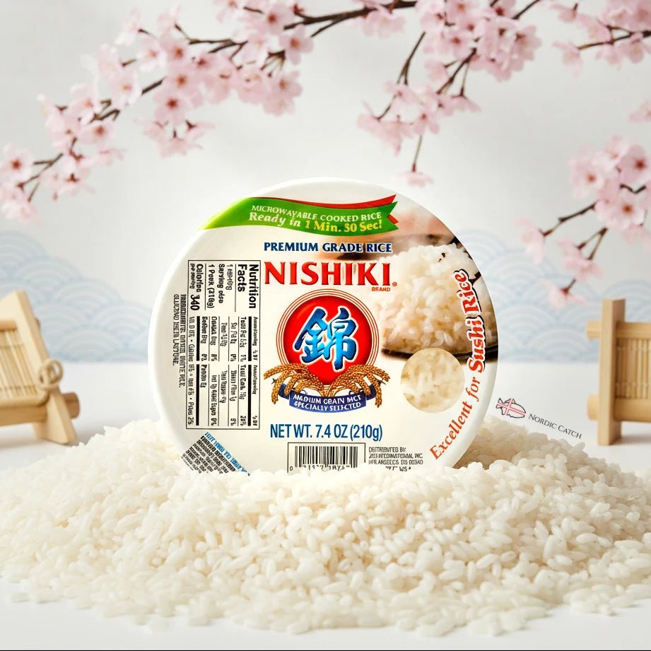 Nishiki - Premium Microwavable Cooked Rice - Nordic Catch