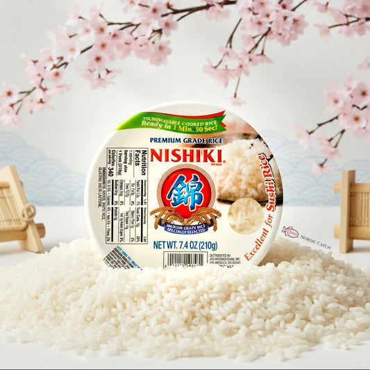 Nishiki - Premium Microwavable Cooked Rice - Nordic Catch