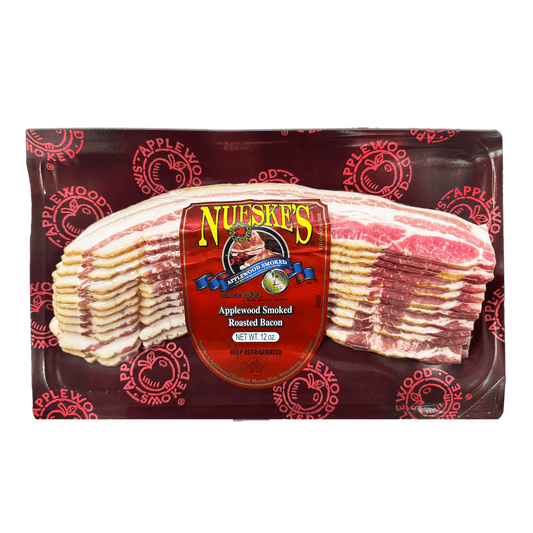 Nueske's Bacon, Applewood Smoked, Thin Sliced 12oz - Nordic Catch