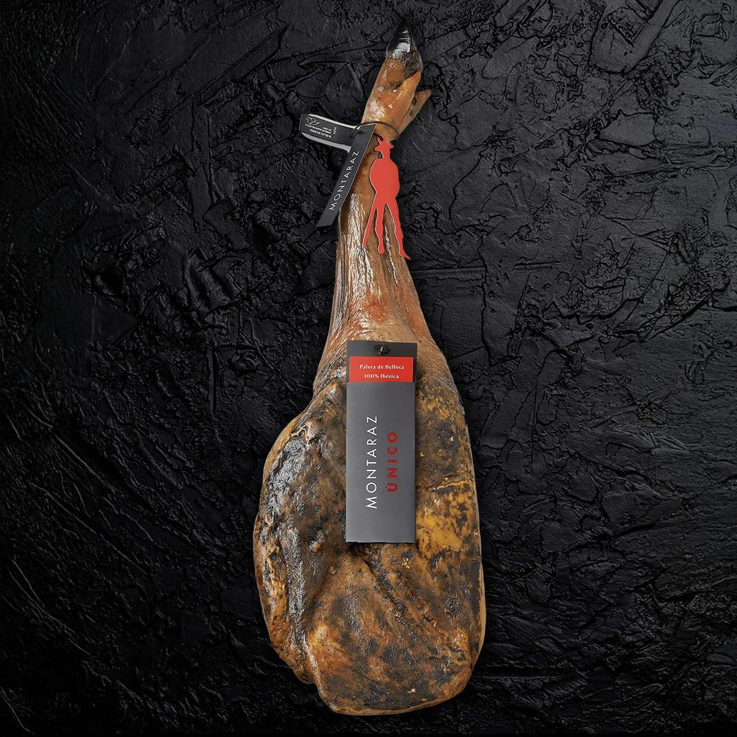 Paleta de Bellota 100% (Shoulder), Bone - In Spanish Dry - Cured Leg - Nordic Catch