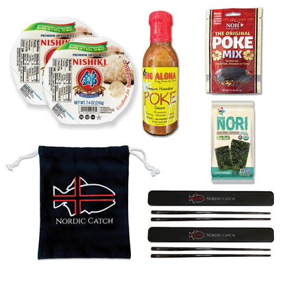 Poke Bowl Kit for 2 - Nordic Catch