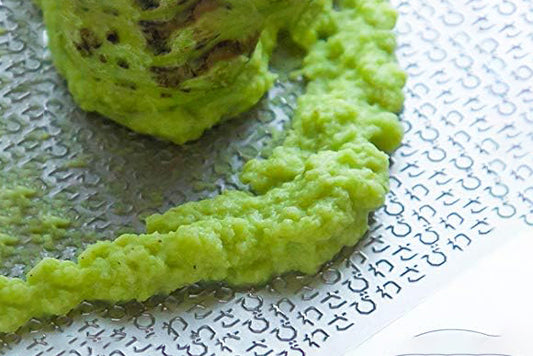 Fresh Japanese Wasabi Root + Steel Shark Grater Bundle