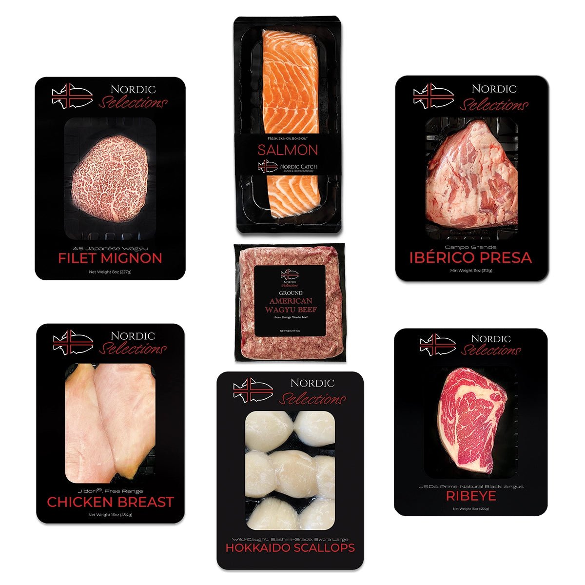 The Ultimate Land & Sea Feast - Meat & Seafood Bundle - Nordic Catch