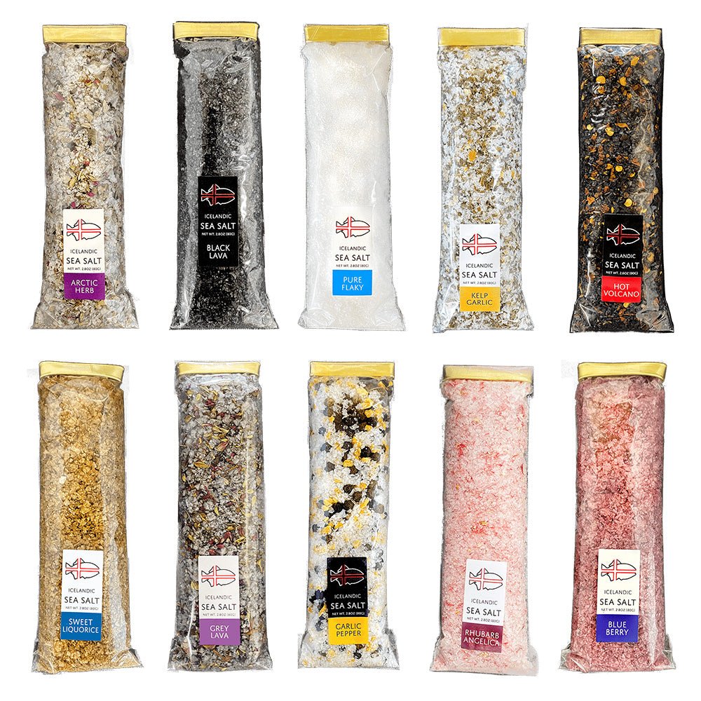 The Whole Collection of Icelandic Sea Salts - Nordic Catch