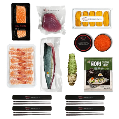 Ultimate Sushi Night Kit - Sashimi Grade Fish Bundle - Nordic Catch