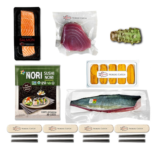 Ultimate Sushi Night Kit - Sashimi Grade Fish Bundle - Nordic Catch