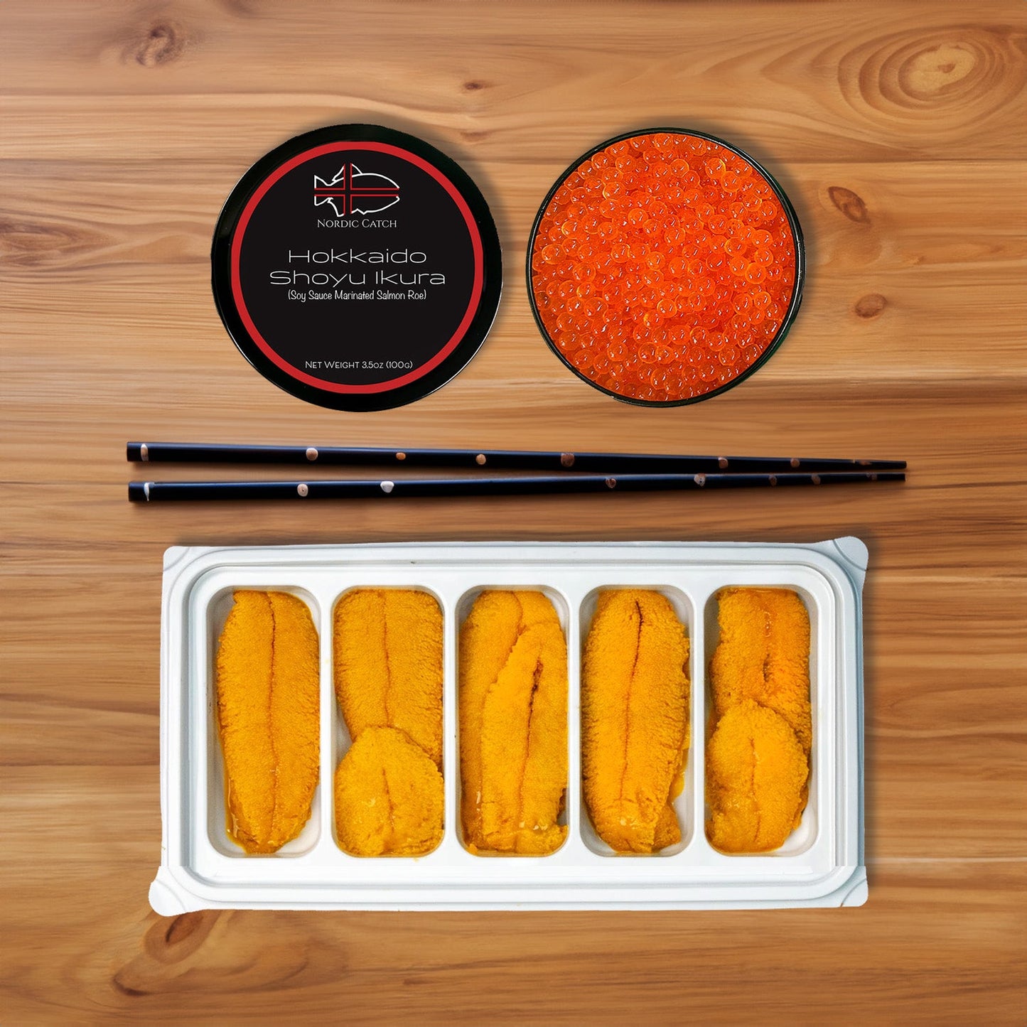 Umami Tsunami - Uni Ikura Premium Seafood Bundle - Nordic Catch