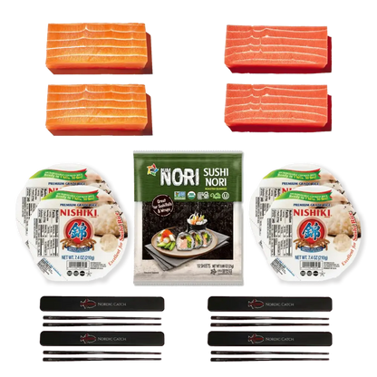Vegan Sushi Night Kit - 100% Plant Based Fish Bundle - Nordic Catch