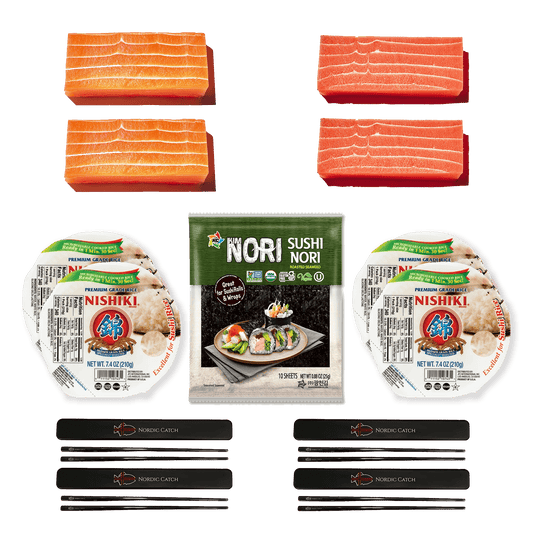 Vegan Sushi Night Kit - 100% Plant Based Fish Bundle - Nordic Catch