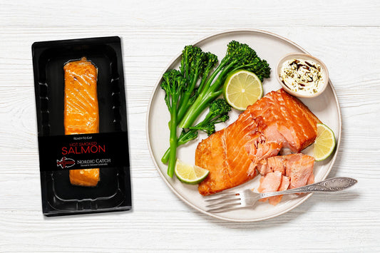 Warm Smoked Salmon (Fully Cooked), Made in Iceland - Nordic Catch