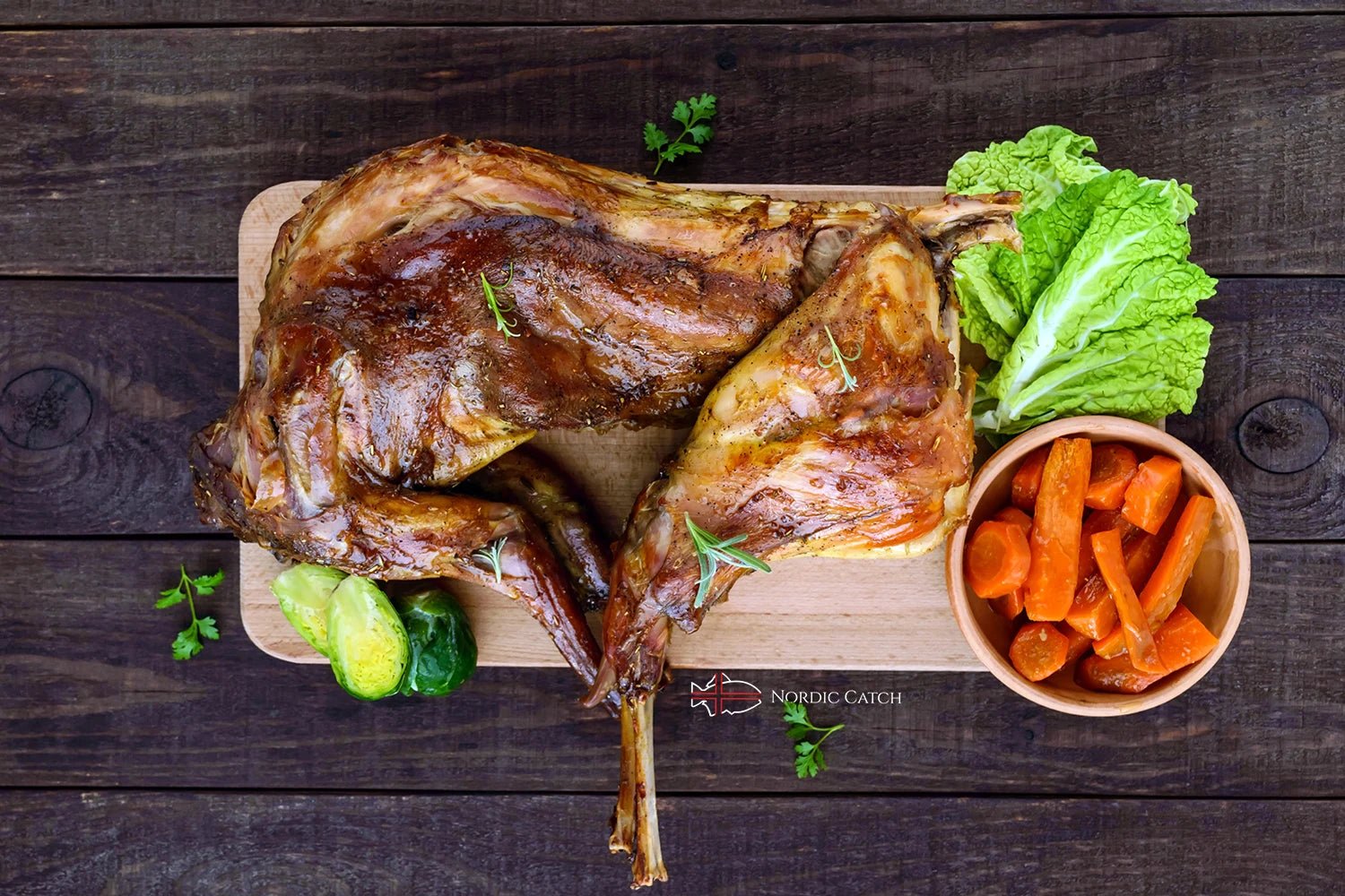 Whole Rabbit, Without Head (2.75 LB avg) - Nordic Catch