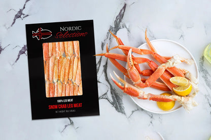 Wild, Arctic Snow Crab Leg Meat (16oz pure leg meat) - Nordic Catch