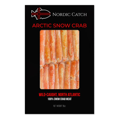 Wild, Arctic Snow Crab Meat from Norway (16oz portion) - Nordic Catch