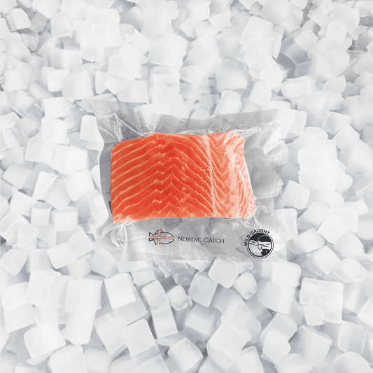 Wild Caught Salmon, Columbia River King, Skin On (6oz portion) - Nordic Catch