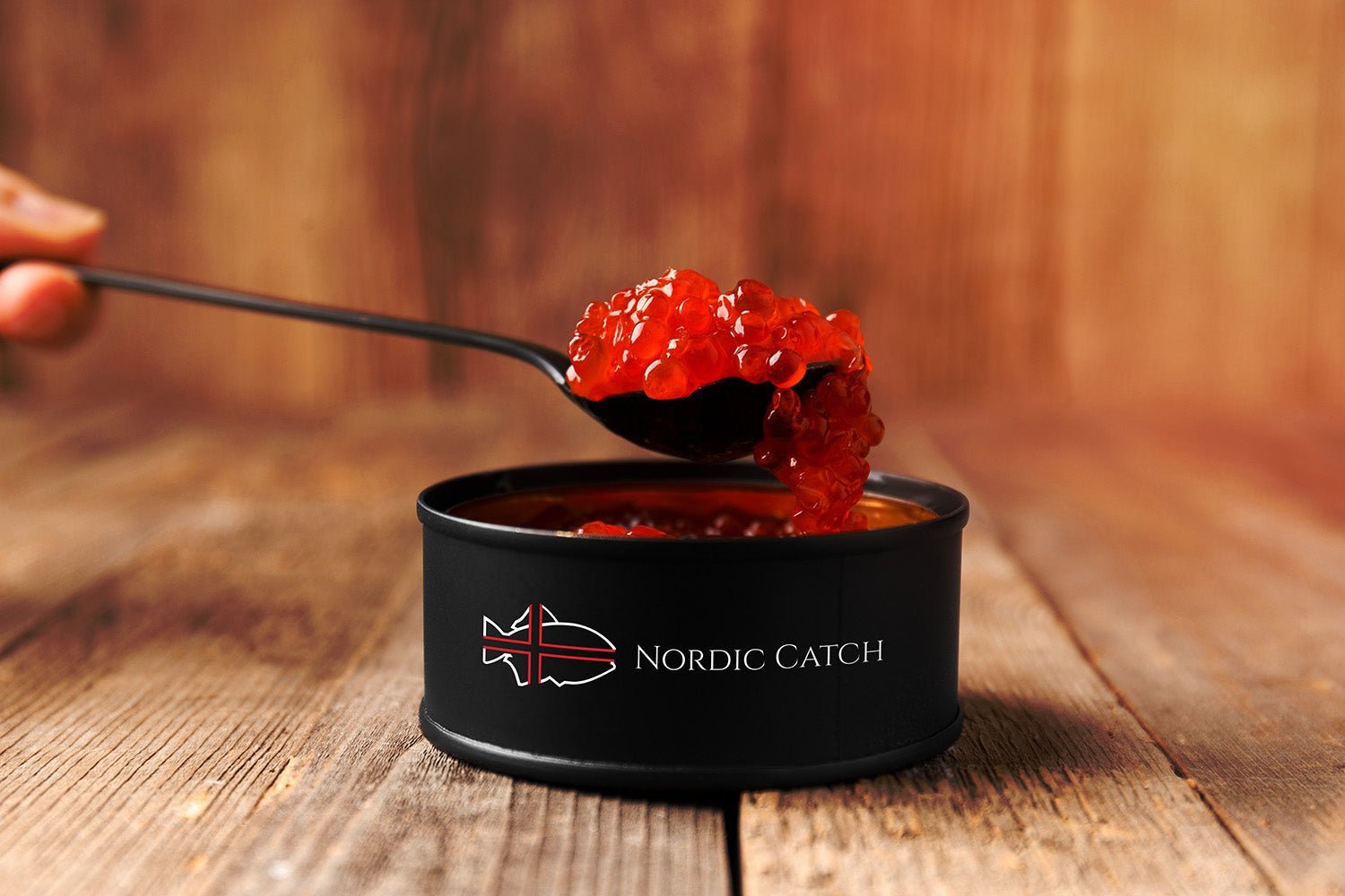 Wild Hokkaido Shoyu Ikura (Soy Sauce Marinated Salmon Roe) - 3.5oz tub - Nordic Catch