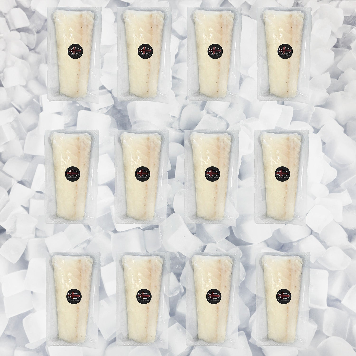 Wild Icelandic Cod Portions, Skinless - Bulk Pack Sushi Grade – Nordic ...