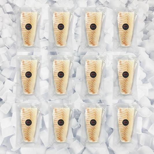 Wild Icelandic Haddock Portions, Skinless (Bulk Case) - Nordic Catch