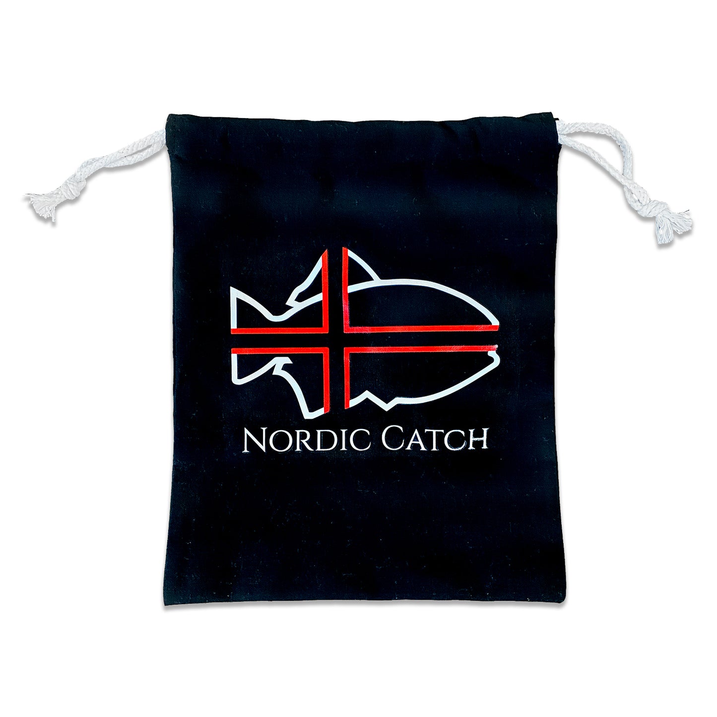 Nordic Catch Recycled Cotton Drawstring Bag