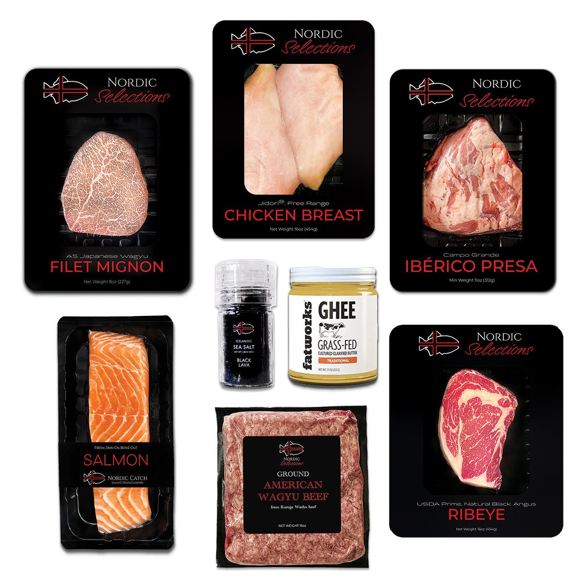 Besties Forever - Top Quality Meats Bundle - Nordic Catch