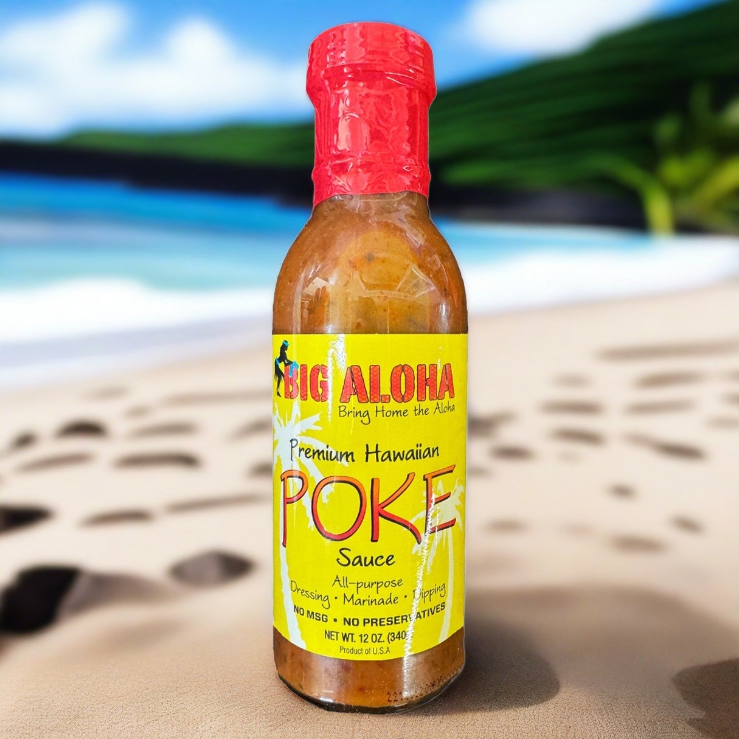 Big Aloha - Premium Hawaiian Poke Sauce (12oz bottle) - Nordic Catch