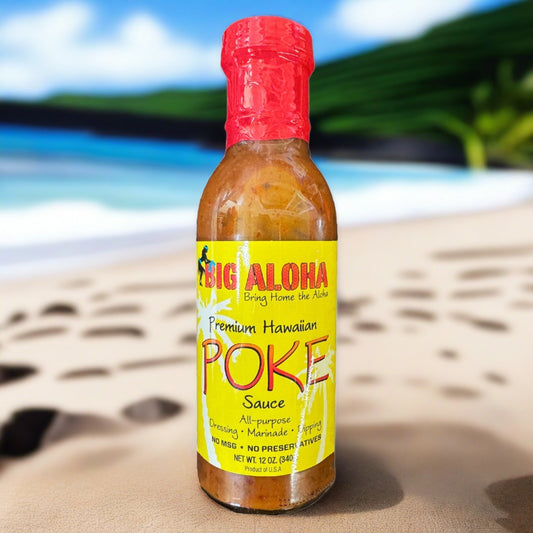 Big Aloha - Premium Hawaiian Poke Sauce (12oz bottle) - Nordic Catch