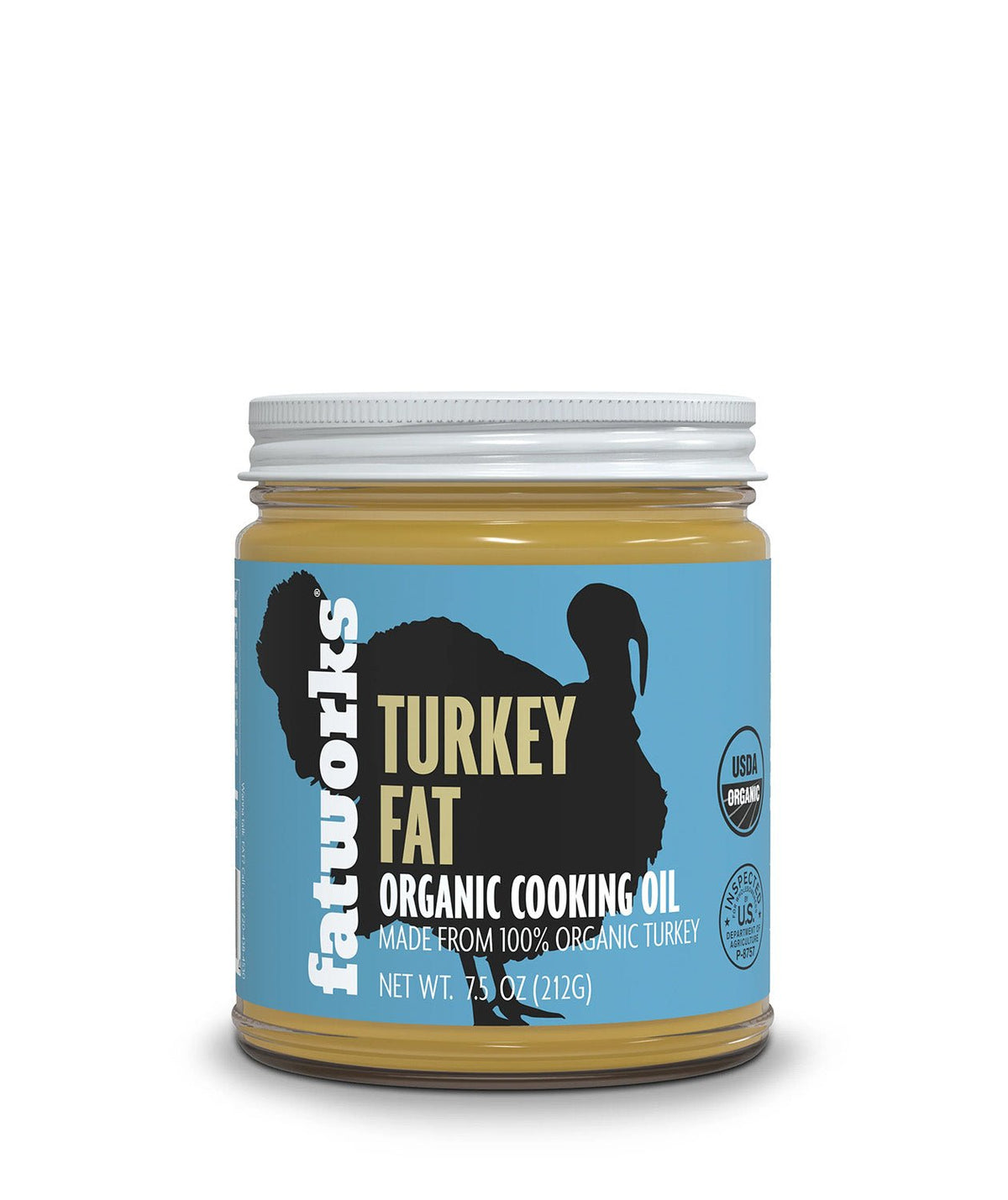 Fat Rude Turkey Fatworks® Organic Turkey Fat (7.5oz jar) – Nordic Catch