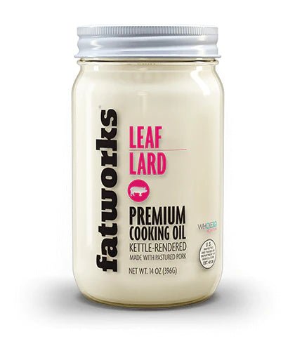 Fatworks® Pasture Raised Leaf Lard (14oz jar) - Nordic Catch