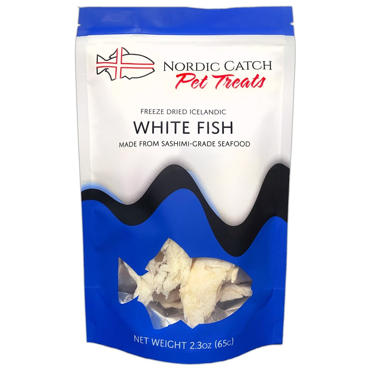 Freeze Dried White Fish Pet Treats - Nordic Catch