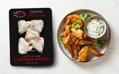 Jidori® Free Range Chicken Wings (16oz portion) - Nordic Catch