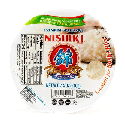Nishiki - Premium Microwavable Cooked Rice - Nordic Catch