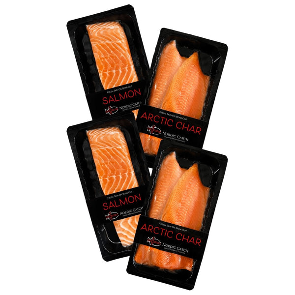 OMEGA Fresh Sushi Grade Seafood Bundle from Iceland Nordic Catch