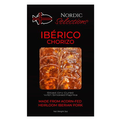 Sliced Ibérico Chorizo (2oz portion) - Nordic Catch