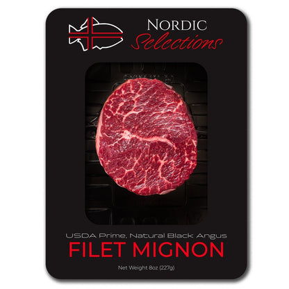 USDA Prime Filet Mignon (8oz portion) - Nordic Catch