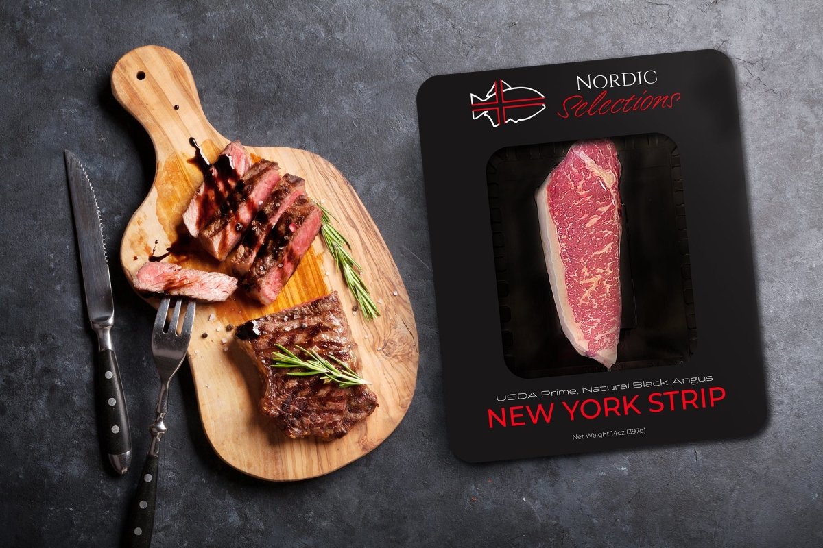 USDA Prime New York Strip (14oz portion) - Nordic Catch