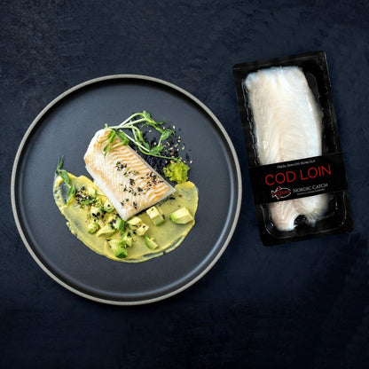 Wild Cod Loin, Fresh Icelandic (2 servings) - Nordic Catch