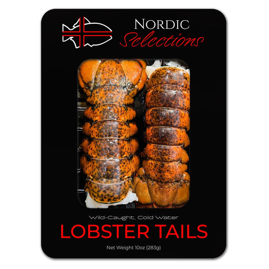 Wild, Cold Water Atlantic Lobster Tails (2 count) - Nordic Catch